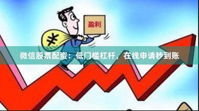 微信股票配资：低门槛杠杆，在线申请秒到账